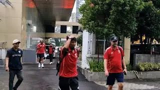 🔥PEMAIN PSM MAKASSAR KE STADION GBLA OFFICIAL TRAINING | H-1 JELANG LAWAN PERSIB