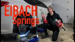 Installing EIBACH SportLine Lowering Springs on a 2010 Hyundai Genesis in 3 MINUTES
