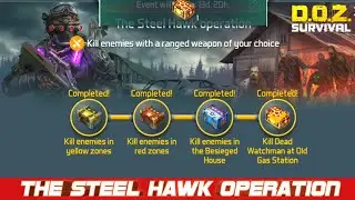 How To Complete The Steel Hawk Operation Event | DOZ | Dawn Of Zombies New Year Update