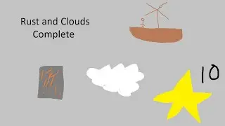 Geometry Dash Rust and Clouds Complete