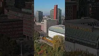 Hamburg, Germany: St. Pauli - High Rise - 4K UHD - Vertikal Pan Short - 0009