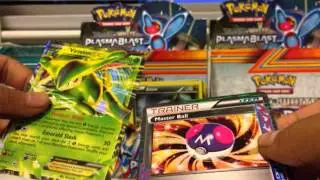 TWO ULTRA RARE PULLS IN ONE PACK??? Opening two Plasma Blast Pokemon booster packs!