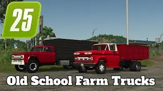 FS25 Mod Spotlight - Old School Farm Trucks!