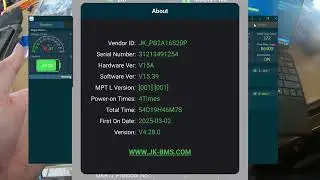 JK Inverter BMS firmware upgrade