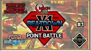 X1 BEATDOWN POINT BATTLE DUEL ROOM  || KOG DUELS || YU-GI-OH! DUEL LINKS