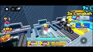 Cobain Main Map +1 Kecepatan Melarikan Diri Sepeda Motor- Roblox Indonesia
