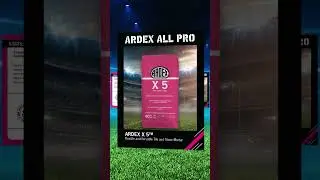 ARDEX All-Pro Mortar Lineup #football #ardex #tiles