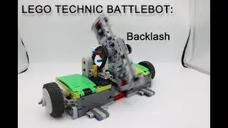 Lego Technic Battlebot: Backlash (Vertical bar spinner) (MOC)
