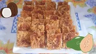 COCADA MAMÃO VERDE COM COCO RALADO