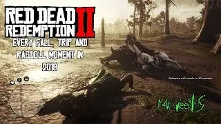Every Ragdoll Moment I had in Red Dead Online in 2019