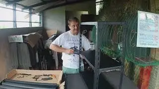 timelapse montaggio scaffali officina ora si' che procede...cooau cu spc02 powerROBY