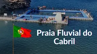 Praia Fluvial do Cabril 🇵🇹 🏝️ 2022 August Portugal (Albufeira de Cabril) | Walking with Faby