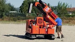 Pauselli post driver machines mod. 400 and mod. 700