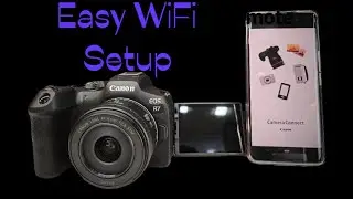 How to Setup a Canon EOS R8 Wifi With an Android Phone|Easy Way To Connect #canon #wifi #setup