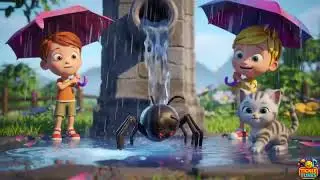 Incy Wincy Spider Kids Song | Fun Nursery Rhymes & Preschool Learning Video