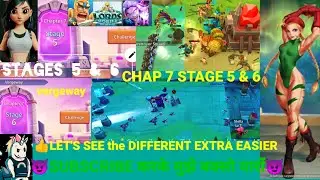 vergeway chapter 7 stage 5 - 6 Lords Mobile 🦕need different