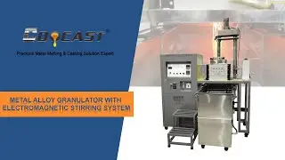 How to make Gold/Silver/Copper granulation/granules?- Cdocast gold silver copper granulating machine