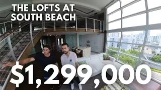 What $1.2M gets you in Miami Beach - The Lofts at South Beach Unit 501 Condo Tour