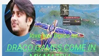 Draco games come in MY match 😲😲|| #H2RAlokYT #bgmi #dracogames love you Draco sir