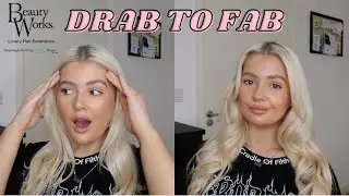 HOW I STYLE MY BEAUTY WORKS CLIP IN EXTENSIONS | PIN CURL TUTORIAL | Chia