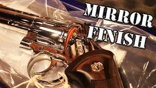 Transforming a 2026 Colt Python to a BRIGHT STAINLESS finish!
