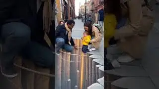&ldquo;After This&hellip; He Won&rsquo;t Be Afraid Next Time 😊&rdquo; #brave #3dstreetart