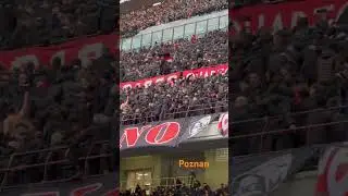 AC Milan Ultras doing the Poznan 👏🏻 #travel #mcfc #mancity #poznan #milan