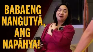 Babaeng Nangutya, Ang Napahiya..