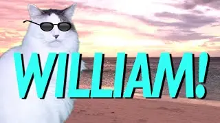 HAPPY BIRTHDAY WILLIAM! - EPIC CAT Happy Birthday Song