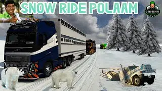 #idots on roads@ets2#funny#gameplay#iceroads