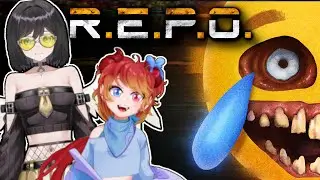 R.E.P.O | Exploring dark places with @Steampunkangel86