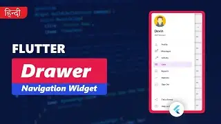 Drawer in flutter | #flutterinhindi #flutter #dart #programming #superflutter