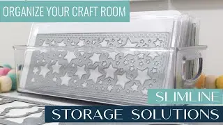 Slimline Die Storage Solutions - How to Keep Your Die Sets Organized