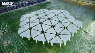 MARIN | High-precision testing of Floating Solar with SolarDuck