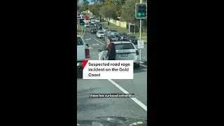 Suspected road rage incident on the Gold Coast