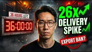 36 HOURS TO SILVERGEDDON &mdash; China Export Ban + 26x Delivery Spike