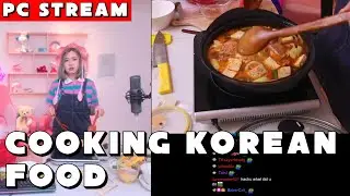 [Aug 21st, '20] Cooking Korean food - PC stream