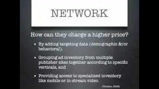 Roles in Display Advertising - The Online Advertising Value Chain