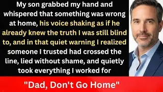 My Son Warned Me Not to Go Home, He Was Right