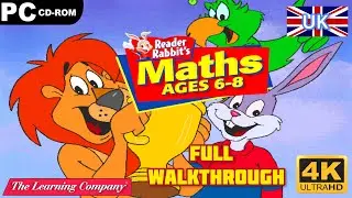 Reader Rabbit Maths Ages 6-8 (UK) [PC] Full Walkthrough - 4K60ᶠᵖˢ UHD