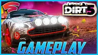 Dirt 5 Google Stadia 4K Gameplay  - WOW this looks Good