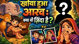&ldquo;जंगल ने पाला, इंसानों ने खो दिया | Emotional Jungle Story&rdquo;|| Hindi Cartoon story|