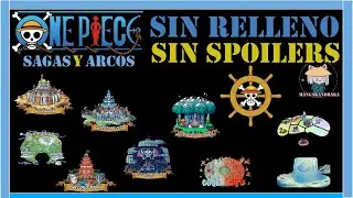 🔷C&oacute;mo ver ONE PIECE | sin RELLENO y sin SPOILERS 💭 | Todas las SAGAS y ARCOS | 2020