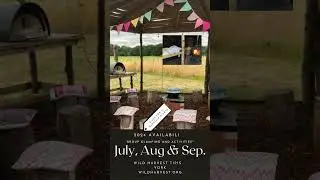 Group Glamping in Tipis near York.
