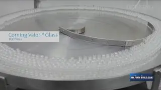 COVID vaccine vials made by Corning Inc. being produced in Big Flats