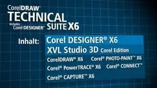 CorelDRAW Technical Suite X6 - Video-Tour (deutsch)