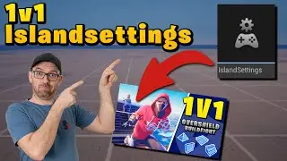 So stellst du die Islandsettings für deine 1v1 Map richtig ein