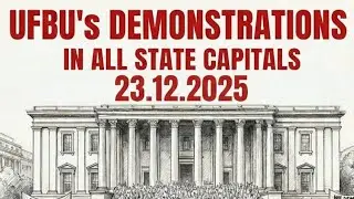 PROTEST DEMONSTRATION at STATE CAPITALS #5DaysBanking #UFBU #AIBEA