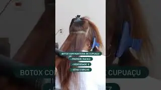 Botox capilar com Btx Blend Repair Prohall