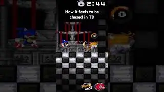 Sonic.exe chase (THE DISASTERS) #sonic #sonicexe #creepypasta #clips